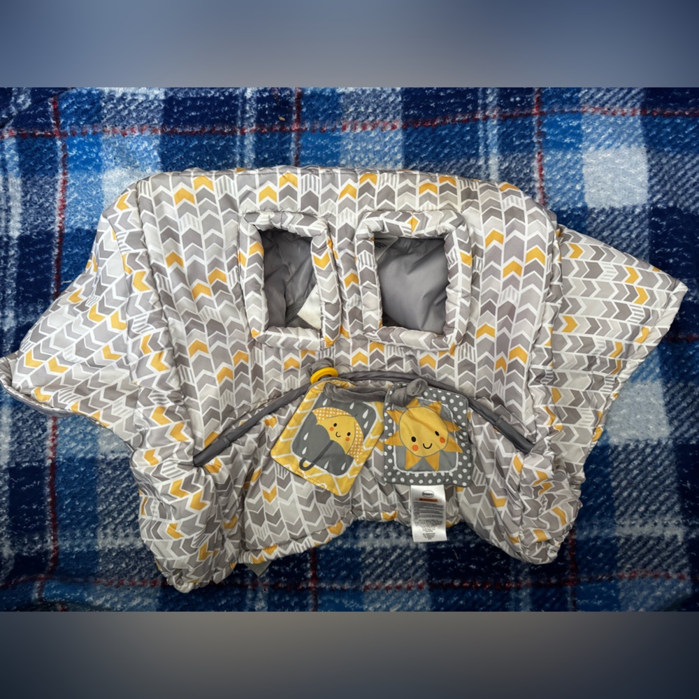 2/$10- Boppy Shopping Cart & High Chair Cover